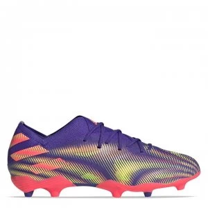 Image of adidas Nemeziz .1 Junior FG Football Boots - Ink/SignPink