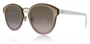 Image of Christian Dior Nightfall Sunglasses Gold White 24S 65mm
