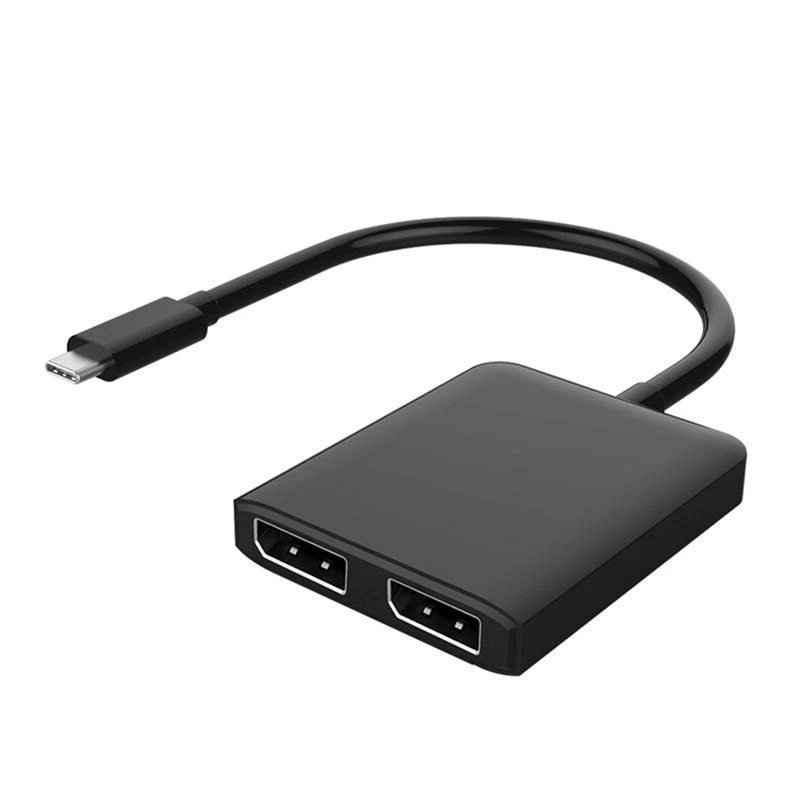 Image of FDL USB TYPE C TO DUAL DISPLAYPORT ADAPTOR CABLE M/F/F