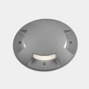 Image of Xena Outdoor LED Recessed Ground Light Grey, Satin IP65/IP67 4.6W 3000K