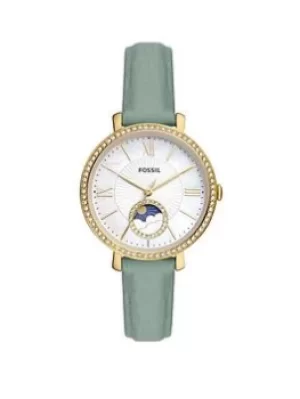 Image of Fossil Jacqueline Ladies Traditional Watch Recycled Stainless Steel