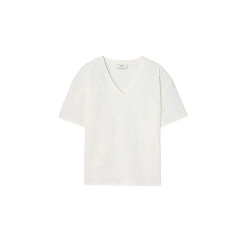 Image of Le Temps des cerises Womens T-Shirt Le Temps des cerises Alasko Blanc Female L