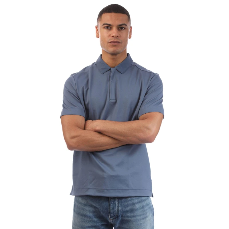 Image of Boss P-Parris 07 Polo Shirt Blue male M