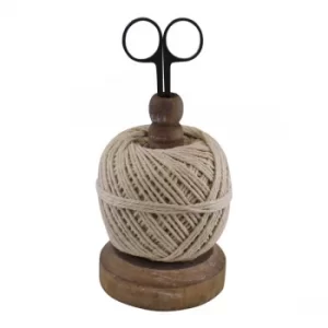 Image of Craft Ball Of String On Stand With Scissors
