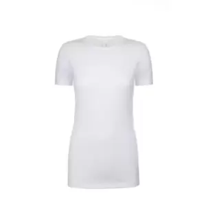 Image of Next Level Womens/Ladies CVC T-Shirt (M) (White)