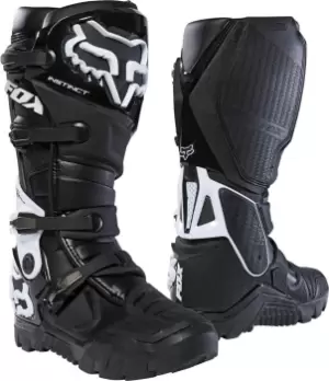 Image of FOX Instinct X Motocross Boots, black, Size 45, black, Size 45