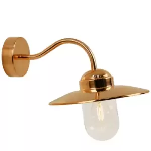 Image of Nordlux Luxembourg Outdoor Wall Light - Copper