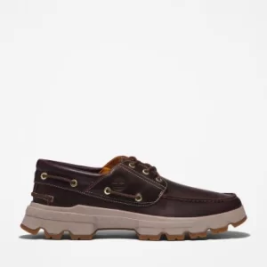 Image of Timberland Greenstride Tbl Originals Ek+ Moc-toe Boat Shoe For Men In Burgundy Burgundy, Size 10