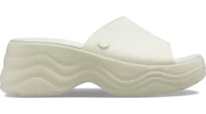 Image of Crocs Skyline Slides Women Bone 6