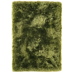 Image of Asiatic Plush Shaggy Rug - 140 x 200cm - Green