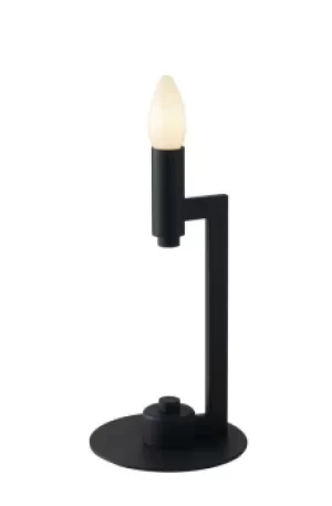 Image of Karol Candle Table Lamp, Slate-Grey, E14