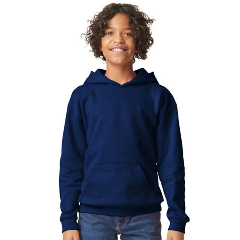 Image of Gildan Softstyle boys's Children's sweatshirt in Blue
