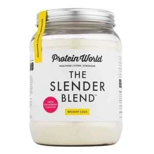 Image of Protein World The Slender Blend Strawberry Flavour 600g