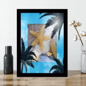 Image of SC059152408 Multicolor Decorative Framed MDF Painting