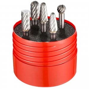 Image of Dormer P88003 5 Piece Solid Carbide Burr Set