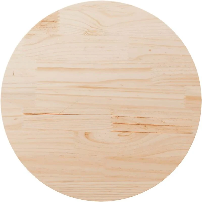 Image of VIDAXL Table Top Ø90x2.5cm Solid Wood Pine Vidaxl 8720286875643