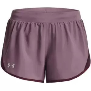 Image of Under Armour Fly By 2 Shorts Womens - Purple