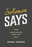 Image of solomon says directives for young men