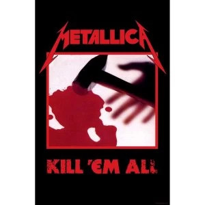 Image of Metallica - Kill 'em all Textile Poster