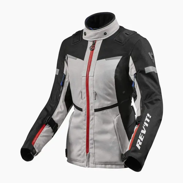 Image of REV'IT! Sand 4 H2O Jacket Lady Silver Black Size 40