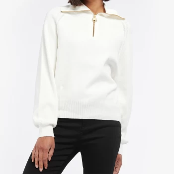 Image of Barbour International Womens Ballerio Knit Jumper - Chantilly - UK 10