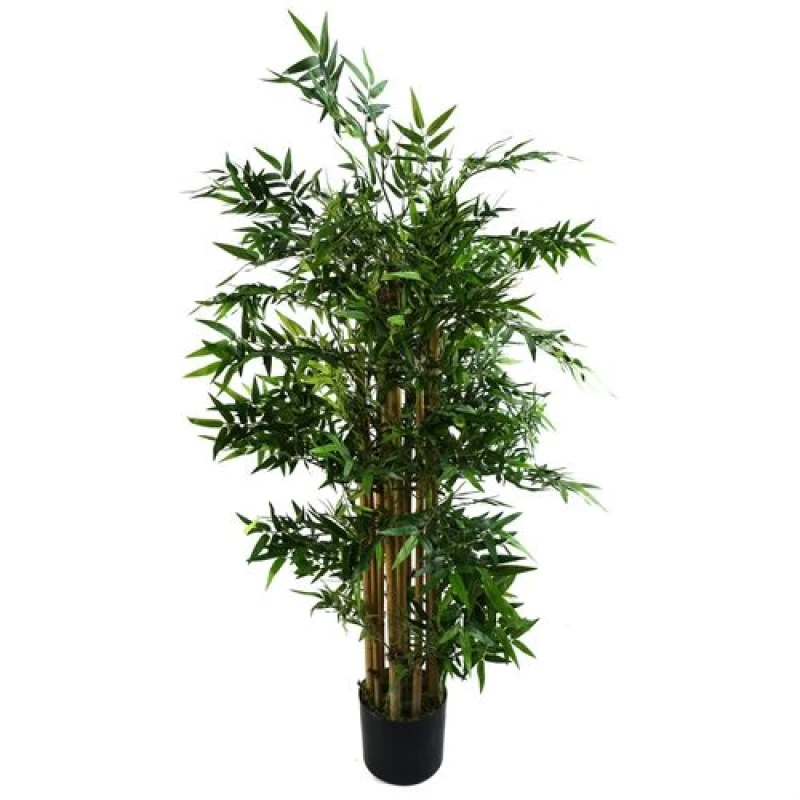 Image of Leaf Design 120cm Artificial Oriental Bamboo Plant