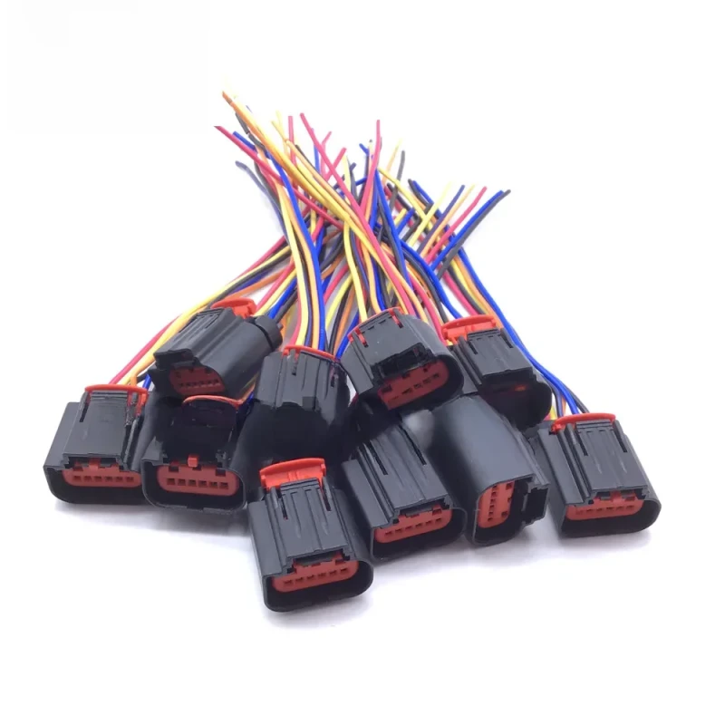 Image of Connector of Mass Air Flow Meter Sensor for Ford Land Rover Fiat Volvo Citroen Peugeot 6C1112B579AA 30777415 1920-KQ 9658127480