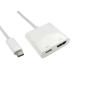 Image of Cables Direct USB3C-HDMICAB-WPD USB graphics adapter 3840 x 2160 pixels White