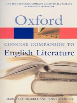 Image of The Concise Oxford Companion to English Literature by Margaret Drabble Book