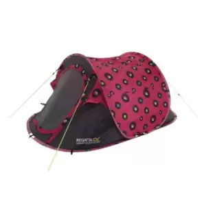 Image of Regatta Malawi Printed 2 Person Pop Up Tent - Hit Record