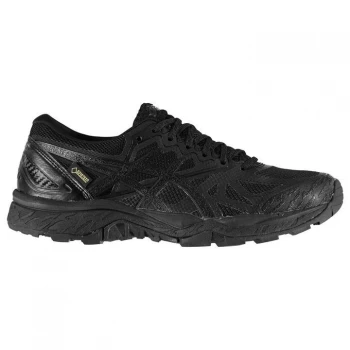 Image of Asics Fujitrabuco GTX Ladies Trail Running Shoes - Black/Grey