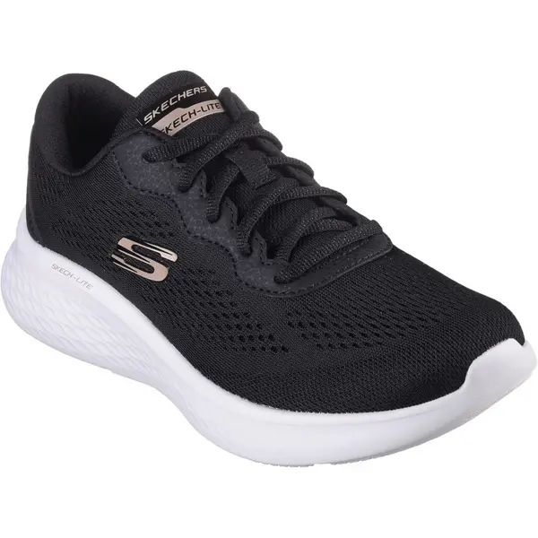 Image of Skechers Womens Skech-Lite Pro Perfect Time Trainers UK Size 8 (EU 41) Black/Rose Gold SKE2032-BKRG-8