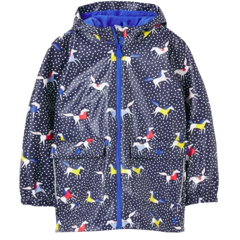 Image of Joules Girls Raindance Rubber Raincoat 6 Years