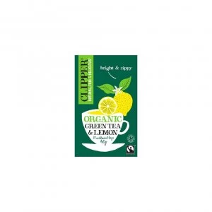Image of Clipper Green Tea & Lemon - Organic 20 Bags
