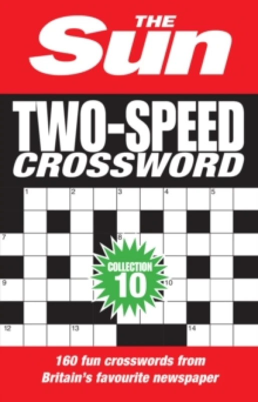 Image of The Sun Two-Speed Crossword. Collection 10. Paperback Books