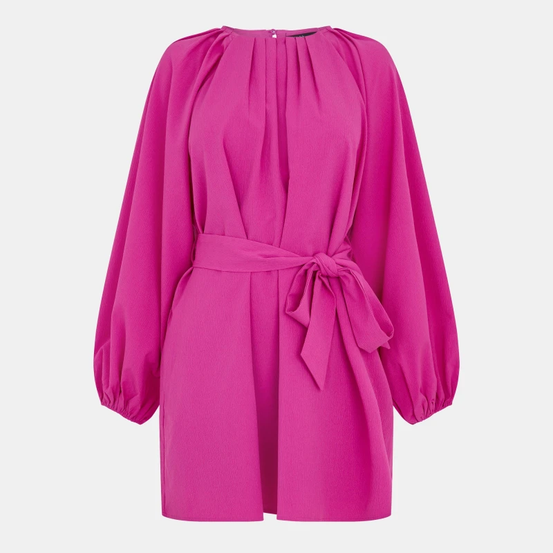 Image of Nobodys Child Womens Mayall Tailored Mini Dress Pink female 4 (3XS)