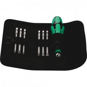 Image of Wera 7 Piece Kraftform Kompakt Bit Set