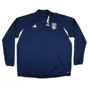 Image of 2023-2024 Italy Tiro Taining Top (Dark Blue)