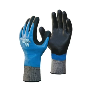Image of S-TEX 377 Nitrile Foam Coated Cut D Gloves - Size 8/L - Showa