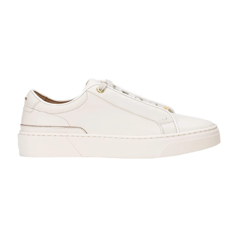 Image of Boss Womens Gary Tennis Trainers, Leather Upper White female UK 7
