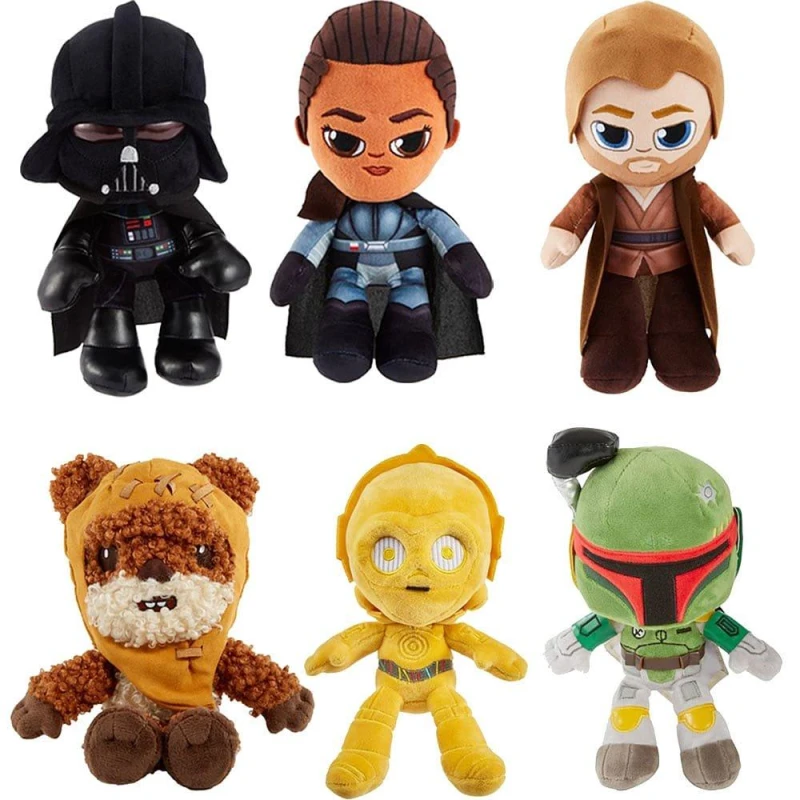 Image of Star Wars 8 Basic Plush (Styles Vary, One Supplied) Multi unisex