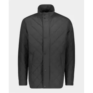 Image of Paul and Shark Quilted Jacket - Black