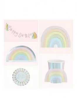 Image of Ginger Ray Pastel Rainbow Birthday Party Bundle