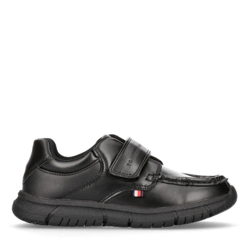 Image of Tommy Hilfiger Kids Velcro Classic Low-Top Trainers Black male 3.5 (36)