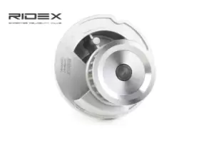 Image of RIDEX Water pump 1260W0096 Engine water pump,Water pump for engine OPEL,CHEVROLET,SAAB,Corsa C Schragheck (X01),Meriva A (X03),Astra H Caravan (A04)