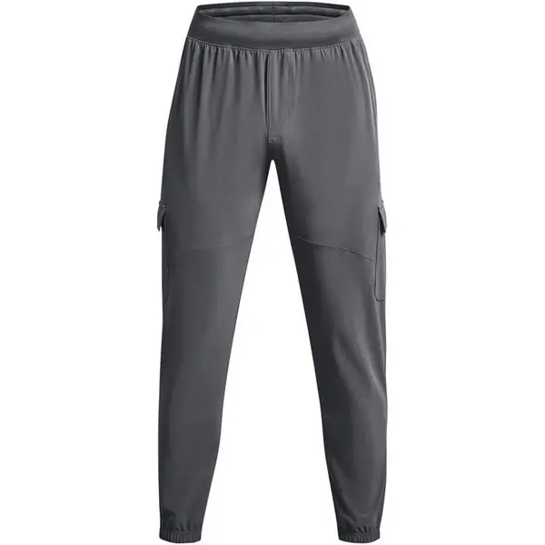 Image of Under Armour Stretch Woven Cargo Pants Performance Tracksuit Bottoms 2XL Grey 51386902510