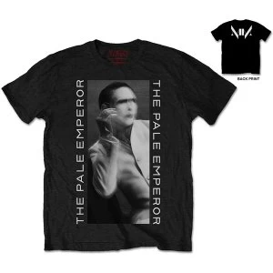 Image of Marilyn Manson - The Pale Emperor Unisex Medium T-Shirt - Black
