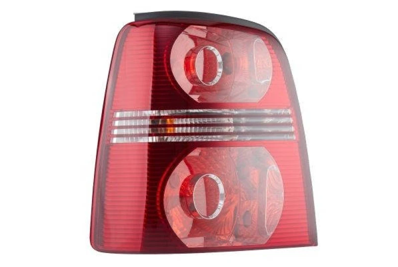 Image of HELLA 2SK 009 477-051 Rear light Left P21W, PY21W, R5W 12 Crystal clear, red with bulbs with bulb holder VOLKSWAGEN: Touran I Combination Rearlight (