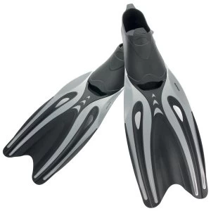 Image of Divetech Explorer Fins Black/Silver 8-10
