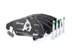 Image of BREMBO Brake pad set XTRA LINE P 85 098X Brake pads,Brake pad set, disc brake AUDI,A4 Avant (8K5, B8),A6 Avant (4G5, 4GD, C7),Q5 (8RB)